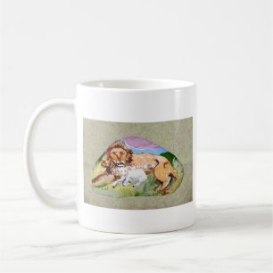 Der Löwe und das Lamm Kaffeetasse