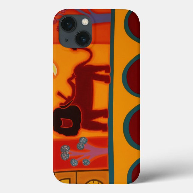 Der Löwe von Fulham Broadway 2008 Case-Mate iPhone Hülle (Rückseite)