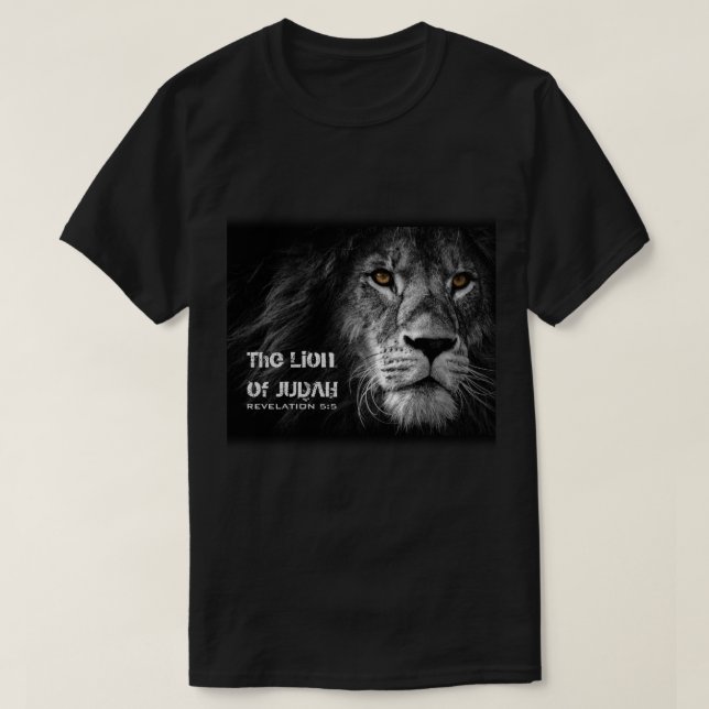 Der Löwe von Juda T-Shirt (Design vorne)