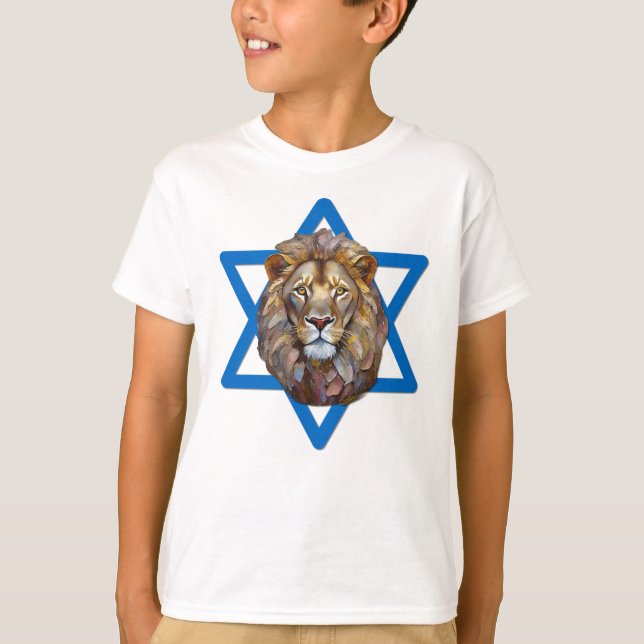 Der Löwe von Juda T-Shirt (Vorderseite)