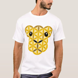 Der Löwenjunge des Lebens, heilige Tiere. T-Shirt