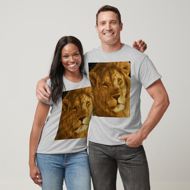 Der Löwenkopf T-Shirt (Unisex)