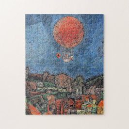 Der Luft Ballon, abstrakte Kunst von Paul Klee