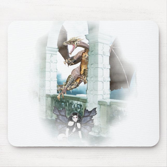 Der Lügner des Drachen Mousepad (Vorne)