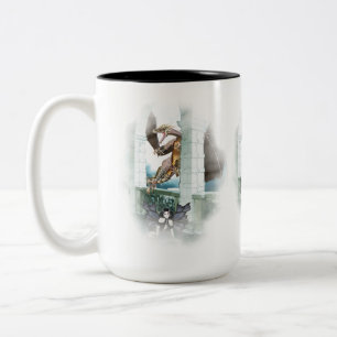Der Lügner des Drachen Zweifarbige Tasse