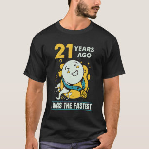 Der lustige 21. Geburtstag Männer Spaß vor 21 Jahr T-Shirt