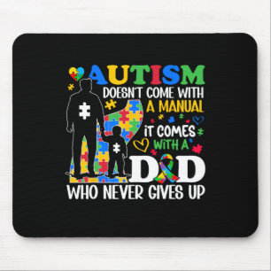 Der lustige Autismus-Vater kommt nicht mit einem m Mousepad