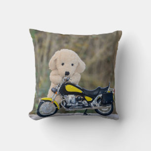 Der lustige Biker  - Kissen