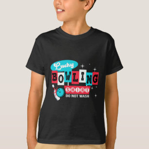 Der lustige Bowling-Entwurf wischt nicht ab, das i T-Shirt