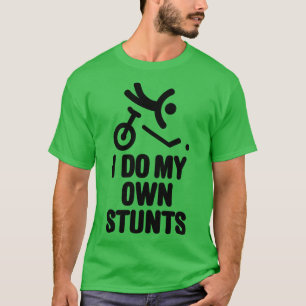 Der lustige Einrad-Hockey-Spieler ohne Fahrrad mac T-Shirt