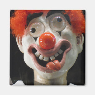 Der lustige Gesicht-Clown-Magnet Magnet