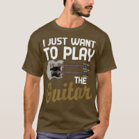 Der lustige Gitarrist Musiker, den ich gerade Gewo