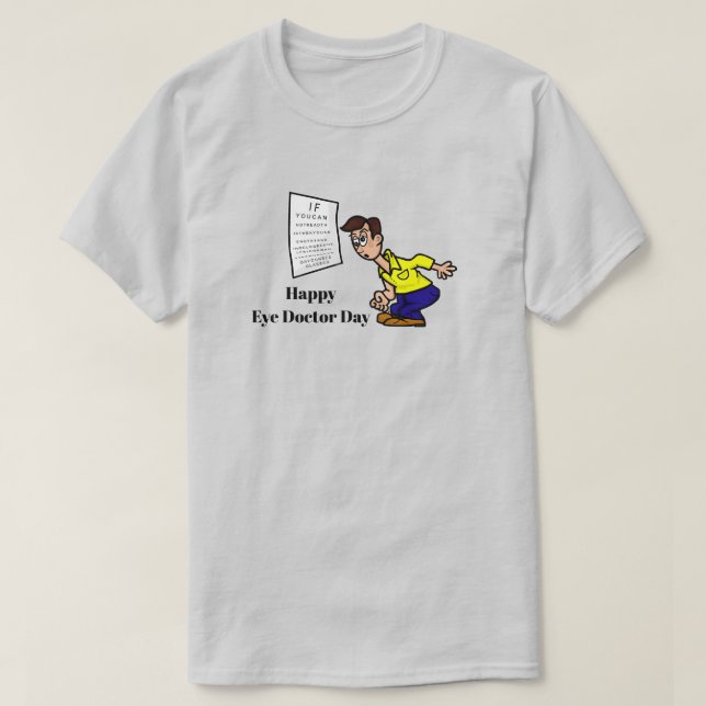 Der lustige Mann, der versucht, den SeekartenT - S T-Shirt (Design vorne)