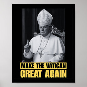 Der lustige Präsident Trump Will, der nächste Paps Poster