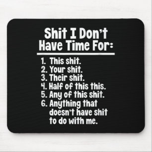 Der lustige sarkastische Spaß, für den ich keine Z Mousepad