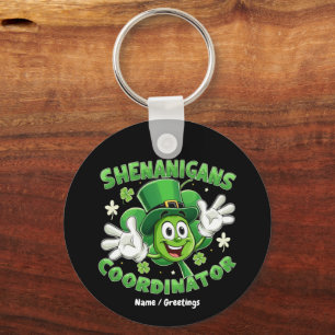 Der lustige Shenanigans-Koordinator Schlüsselanhänger