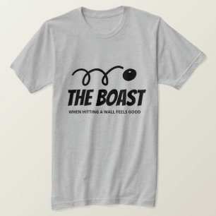 Der lustige Squash-Quote-T - Shirt für Spieler