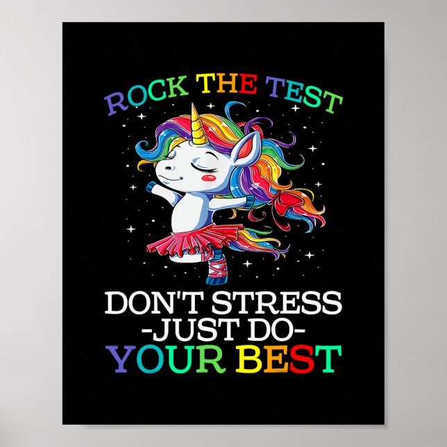 Der lustige Testlehrer rockt die Testlehre Poster (Vorne)