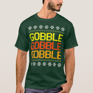 Der lustige türkische Gobble-Ugly-Erntedank-Pullov T-Shirt