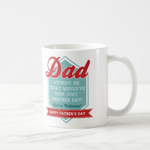 Der lustige Vatertag Kaffeetasse