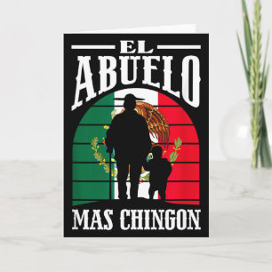 Der lustigste Opa Funny Mexico Mexikanischer Großv Karte