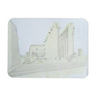 Der Luxor-Tempel Magnet
