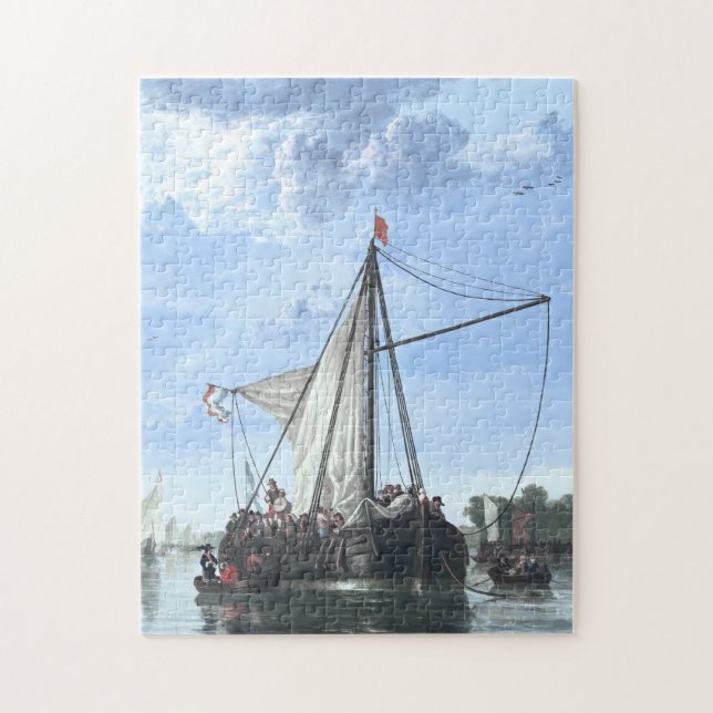 Der Maas bei Dordrecht bis zum Tag (Vertikal)