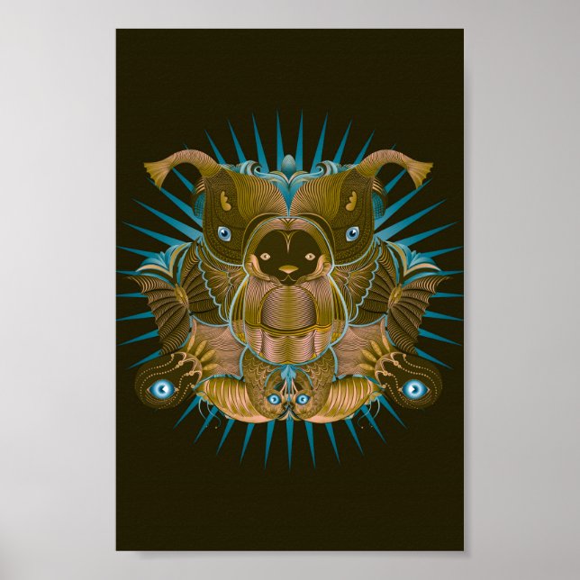 Der mächtige Bär und seine helferischen Geister Poster (Vorne)
