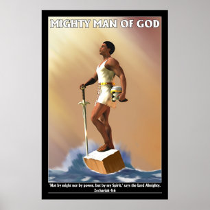 Der mächtige Mann Gottes Poster