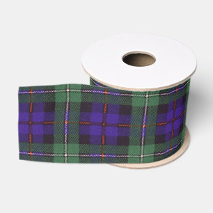 Der Mackenzie-Clan karierter schottischer Tartan Ripsband
