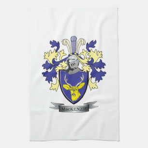 Der Mackenzie-Familienwappen-Wappen Geschirrtuch