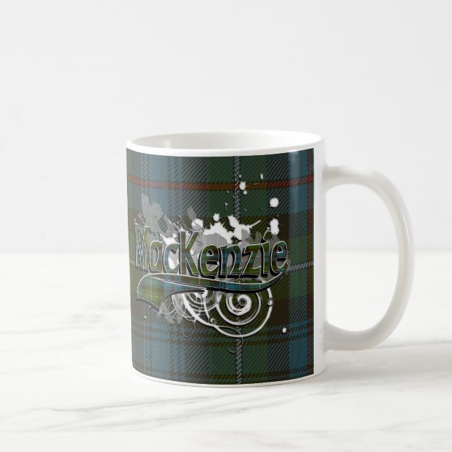 Der Mackenzietartan-Schmutz Kaffeetasse (Rechts)