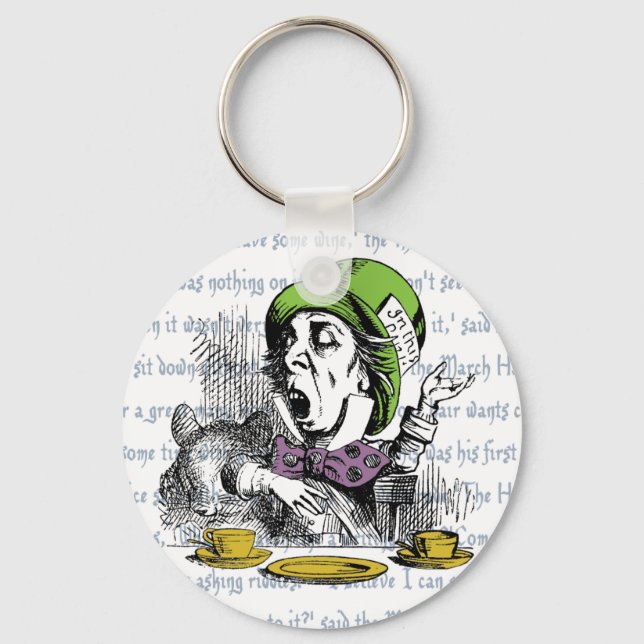 Der Mad Hatter Schlüsselanhänger (Vorderseite)