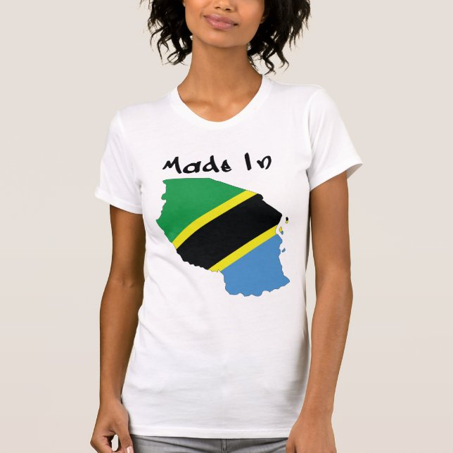 Der Made_In_Tanzania der Frauen T-Shirt (Vorderseite)