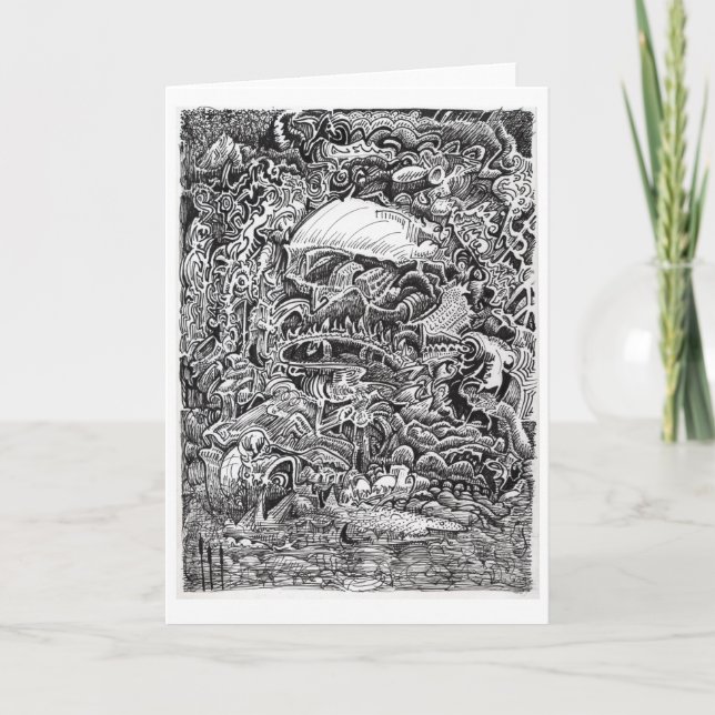 Der Maelstrom-wart Karte (Vorderseite)