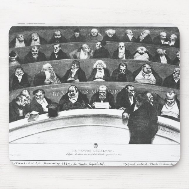 Der Magen der Gesetzgebung Mousepad (Vorne)