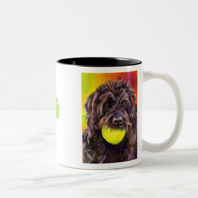 Der Maggie Karen-REED Zweifarbige Tasse (Rechts)