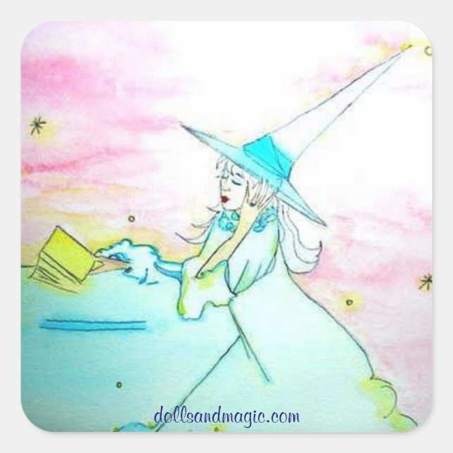 Der Magic Book Sticker (Vorderseite)