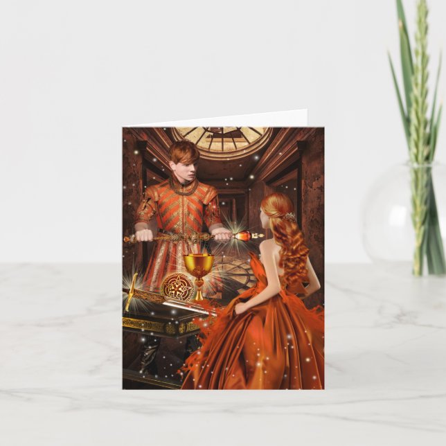 Der Magier Karte (Vorderseite)