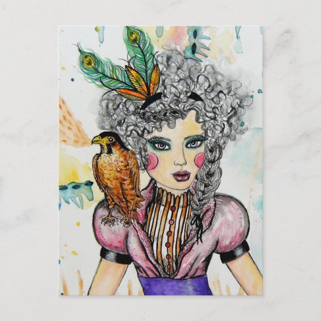 Der Magier Postkarte (Vorderseite)