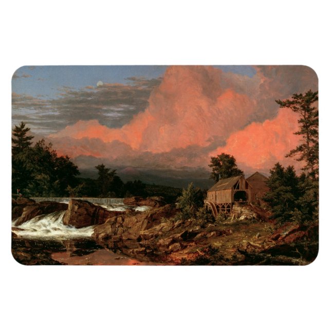 Der Magnet der Kirche "Rutland Falls" (Horizontal)