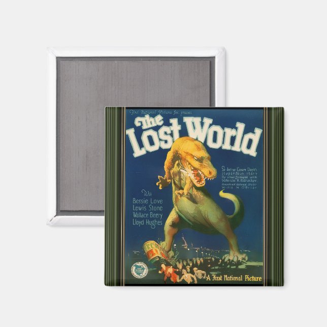 Der Magnet der verlorenen Welt (Vorderseite/Rückseite)