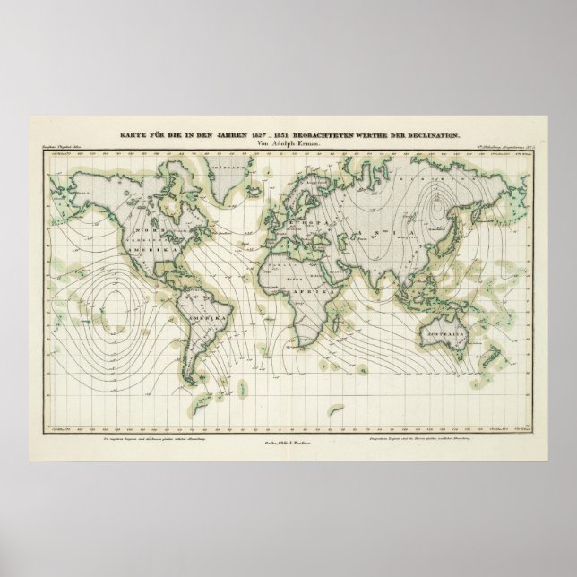 Der magnetische Niedergang der Welt Poster (Vorne)
