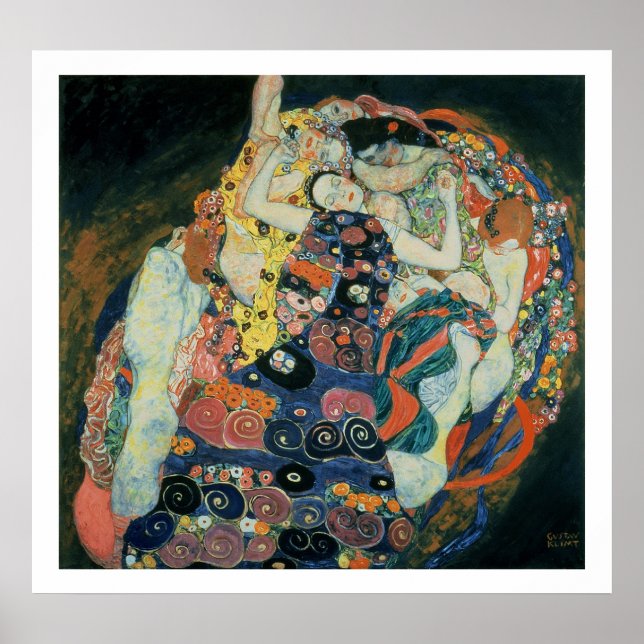 Der Maiden, 1913 (Öl auf Leinwand) Poster (Vorne)