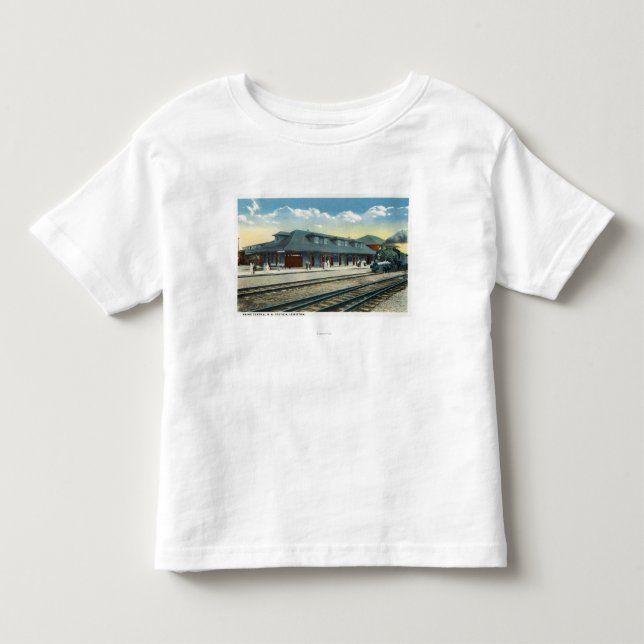 Der Maine-ZentralBahnhof Kleinkind T-shirt (Vorderseite)