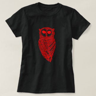 Der majestätische Eulen-T - Shirt (weiblich)