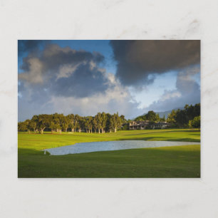 Der Makai-Golfplatz in Princeville Postkarte