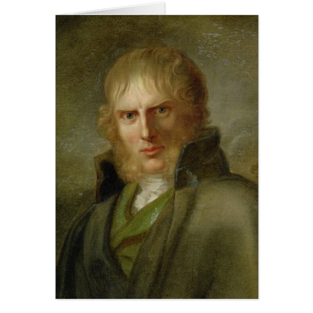 Der Maler Caspar David Friedrich (Vorne)