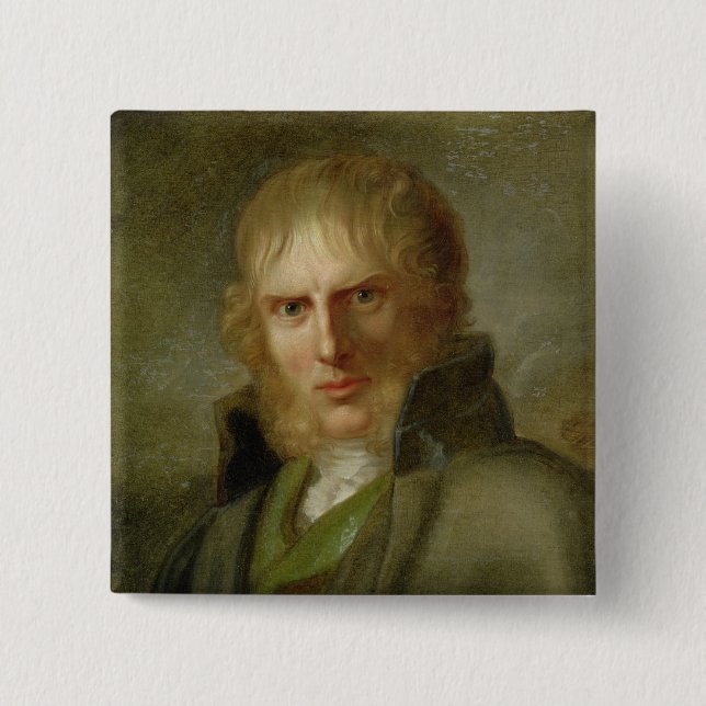 Der Maler Caspar David Friedrich Button (Vorderseite)