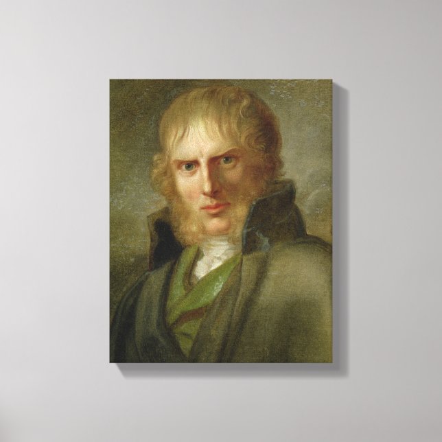 Der Maler Caspar David Friedrich Leinwanddruck (Vorderseite)